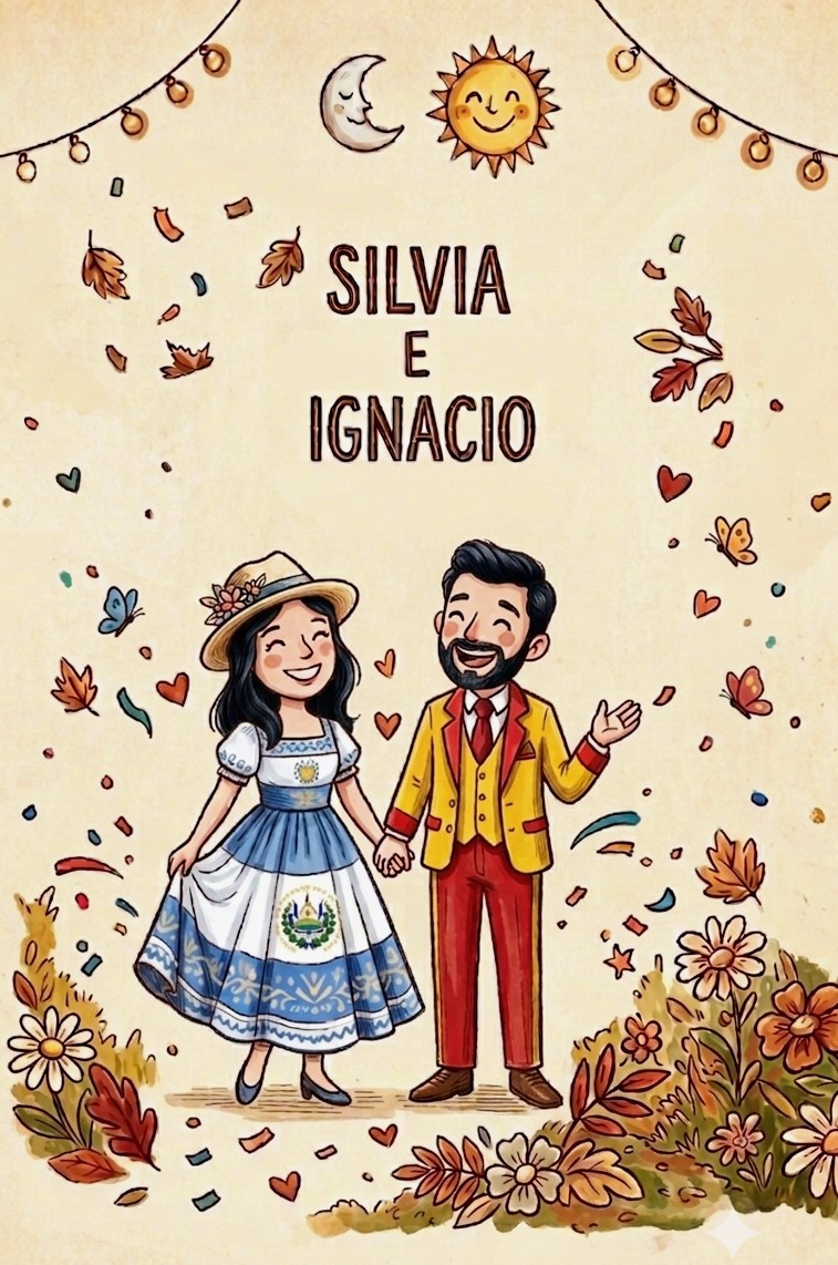 Ilustración Boda Silvia e Ignacio